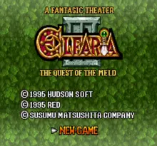Image n° 1 - screenshots  : Elfaria II - The Quest of the Meld